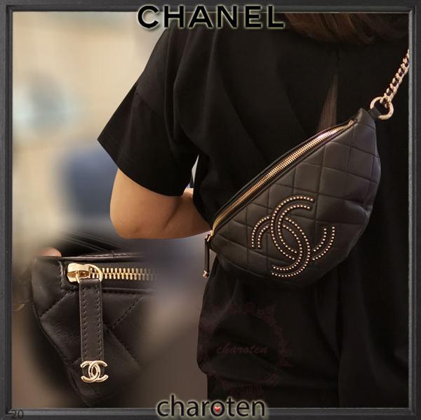 2020最新 ゴージャスCCロゴ CHANEL シャネルコピー ウエストバッグ 20021401